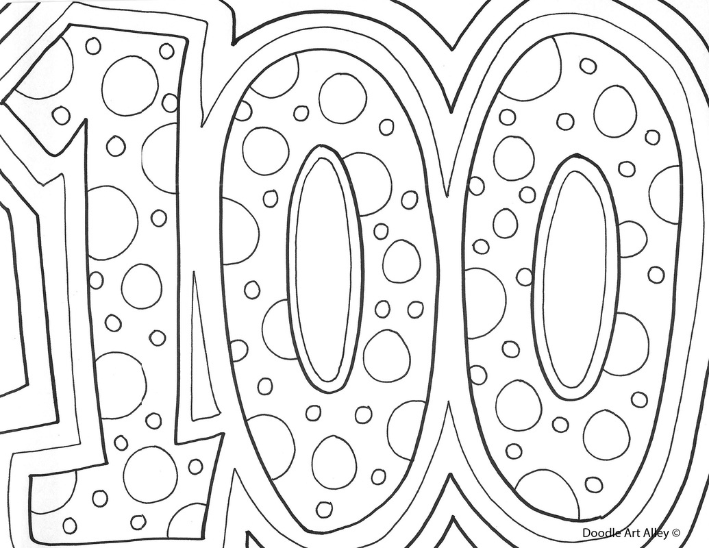 100Th Day Of School Celebration - Classroom Doodles pertaining to 100Th Day Of School Printables