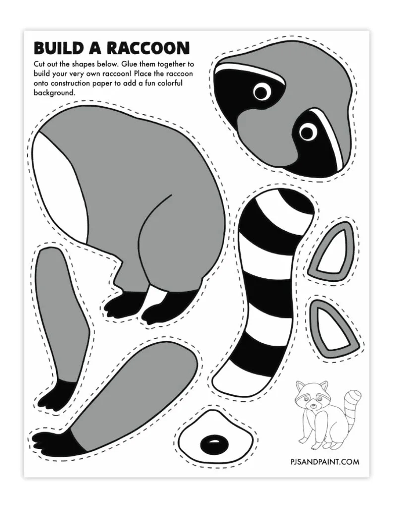 109 Free Printable "Build Your Own" Crafts - Pjs And Paint pertaining to Free Printable Papers For Crafting