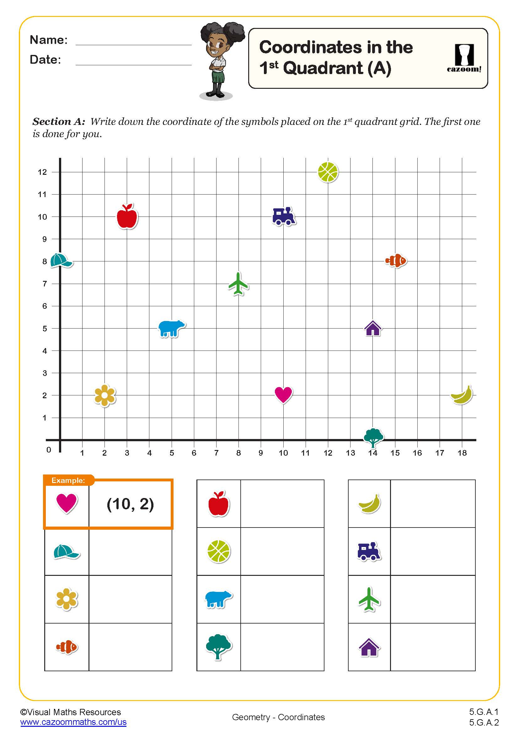5Th Grade Math Worksheets Pdf | Printable Pdf Worksheets | Cazoom Math with Printable Worksheets For 5Th Graders