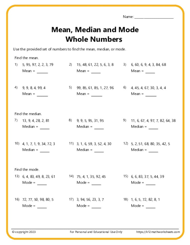 6Th Grade Math Worksheets within Free Printable Worksheets For 6th Grade