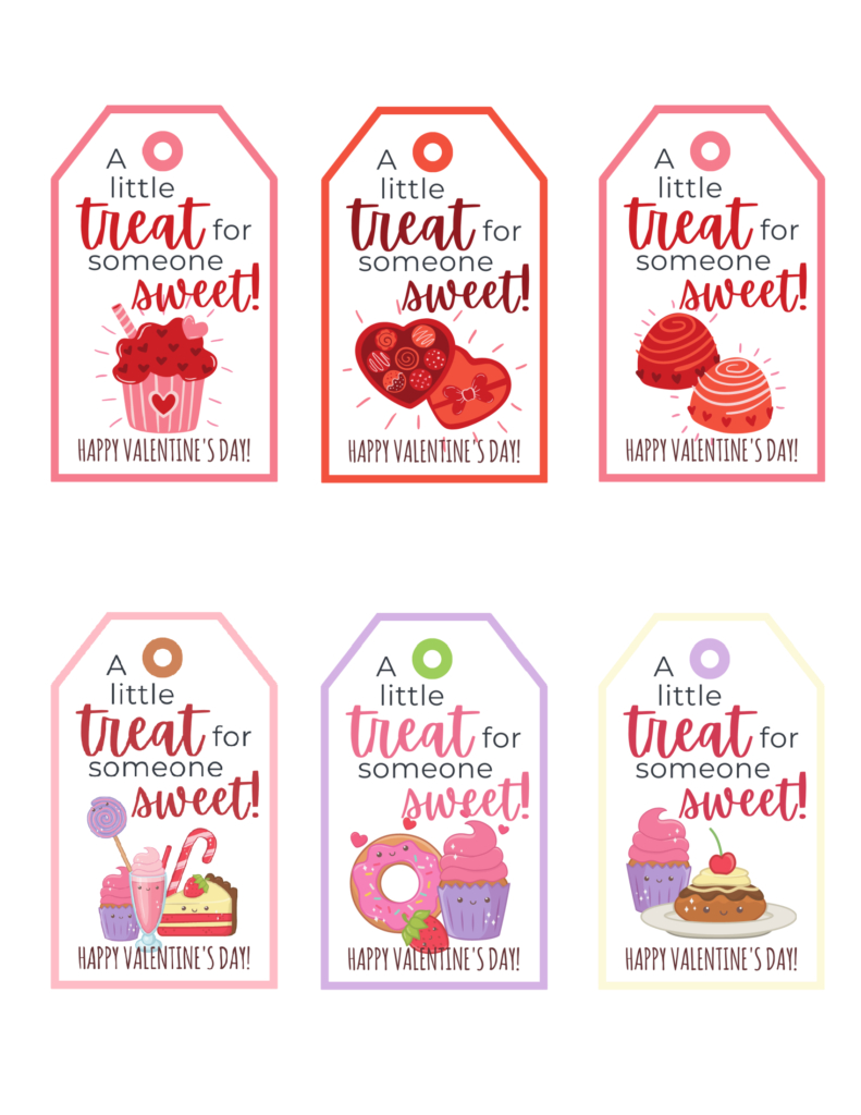 A Little Treat For Someone Sweet Free Printable Valentine Gift within A Little Treat For Someone Sweet Free Printable