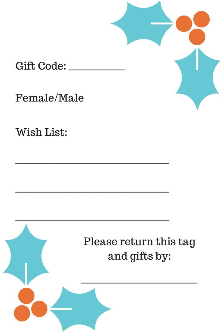 Angel Tree Gift Tags | Giving Tree Template | Not Editable pertaining to Free Printable Angel Tree Template