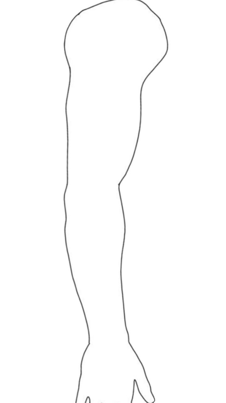 Arm Template Tattoo intended for Printable Blank Arm Template For Tattoo