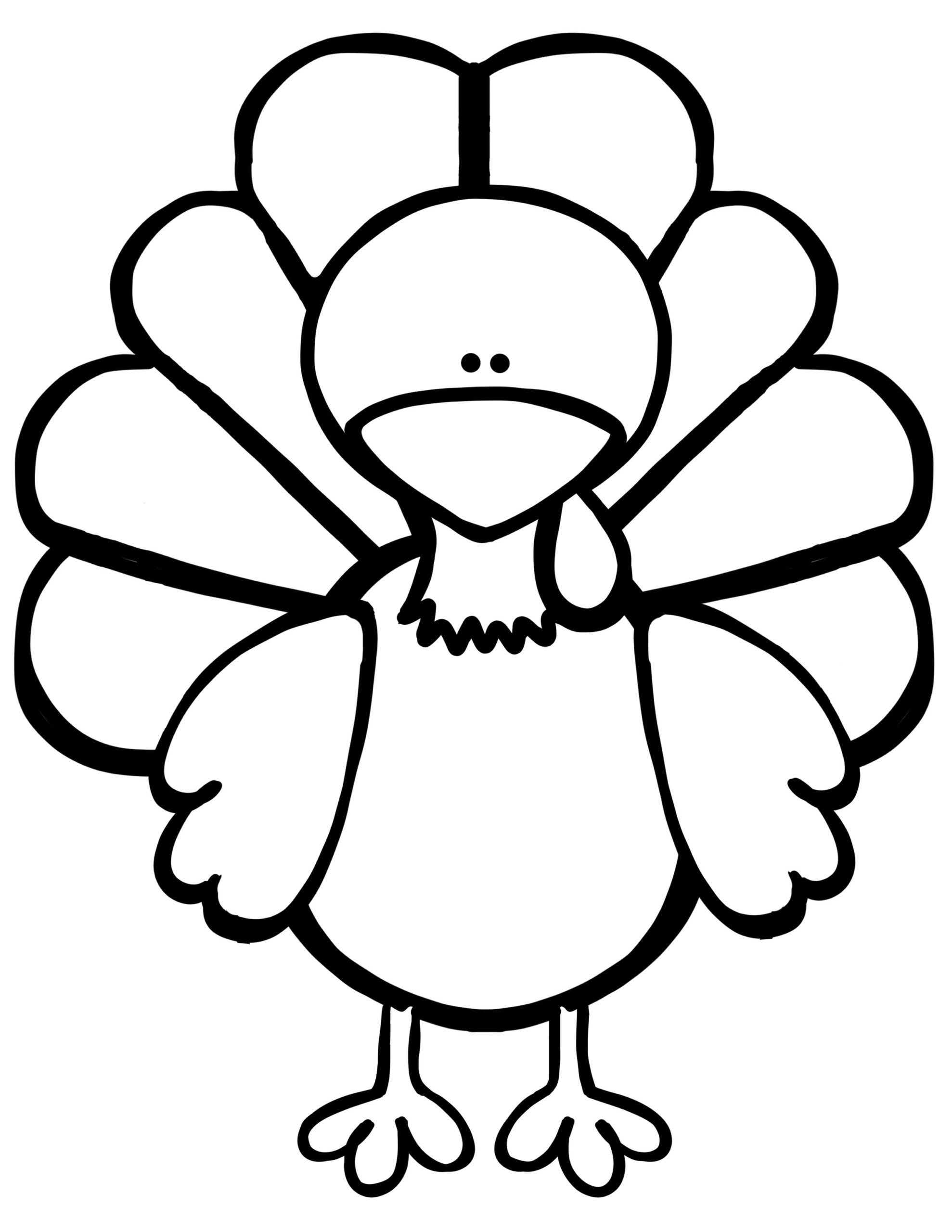 Blank Turkey Template - Rebeccachulew pertaining to Printable Disguise A Turkey Template