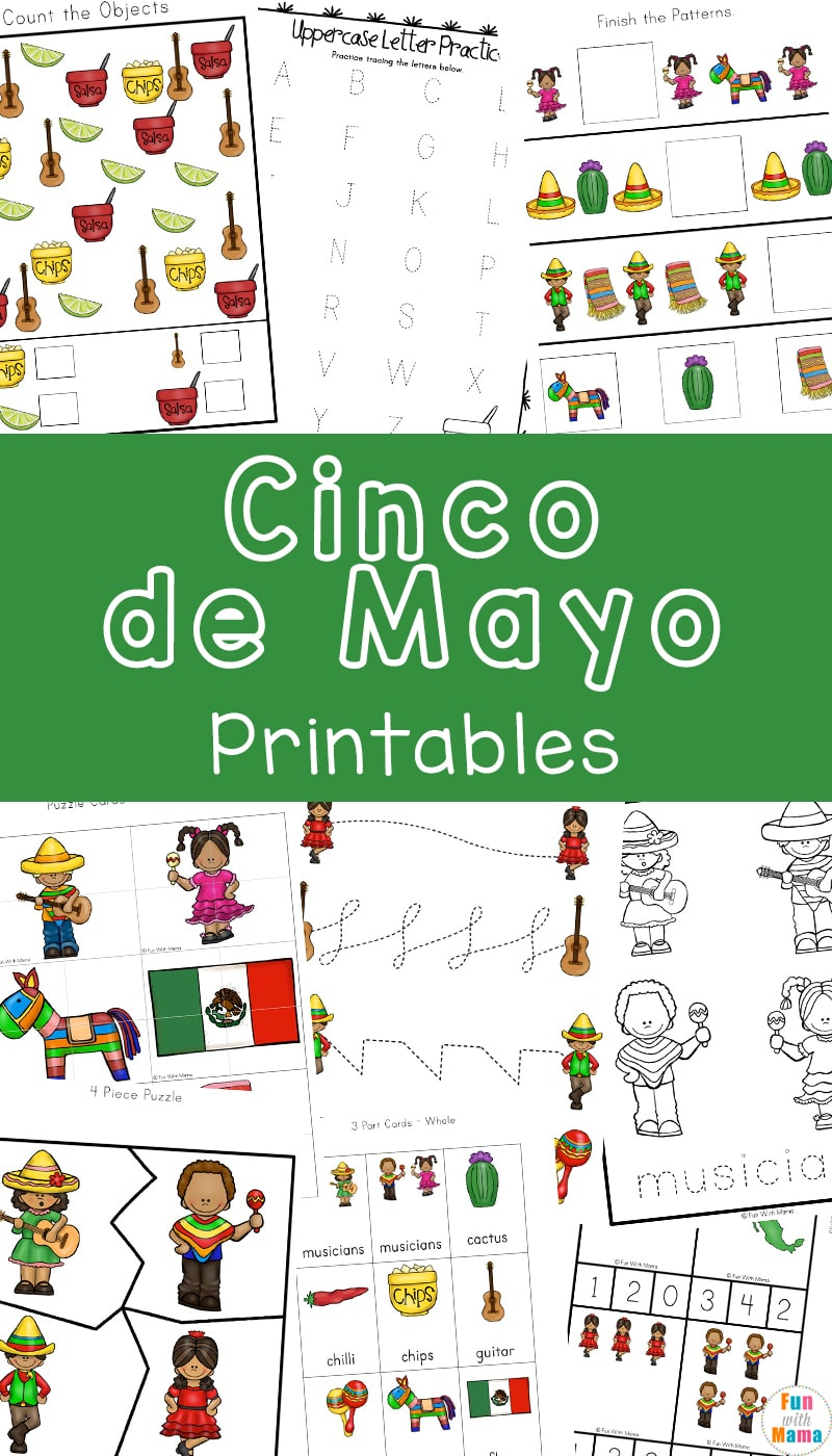 Cinco De Mayo Printable Pack - Fun With Mama with regard to Cinco De Mayo Printables Free