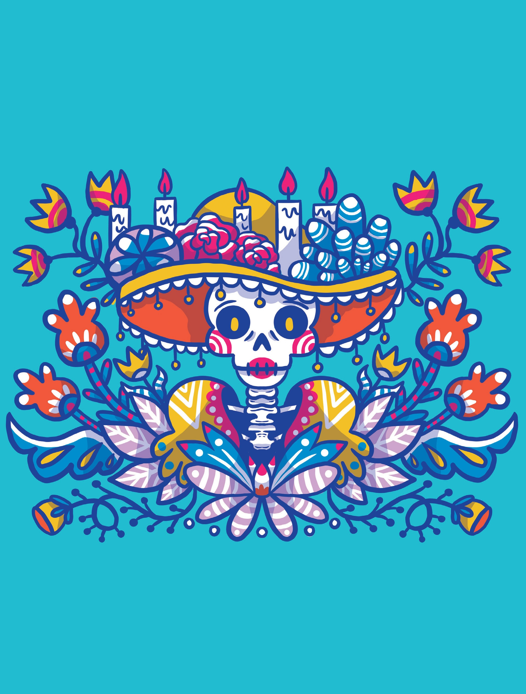 Dia De Los Muertos | Printables - Free Coloring Pages & Learning with Free Printable Day Of The Dead