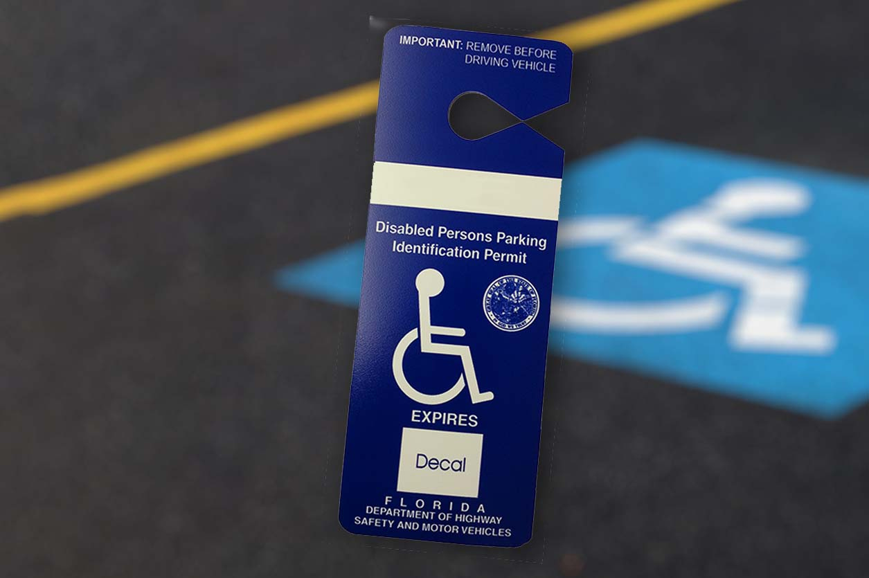 Disabled Parking Permit - Constitutional Tax Collector throughout Printable Handicap Parking Permit Florida