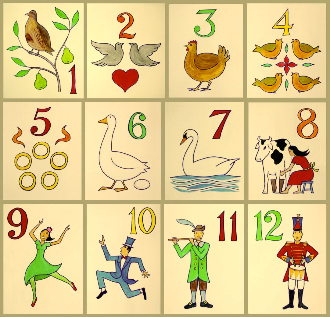 File:the Twelve Days Of Christmas Visualisation.svg - Wikimedia for Free Printable 12 Days of Christmas Clipart