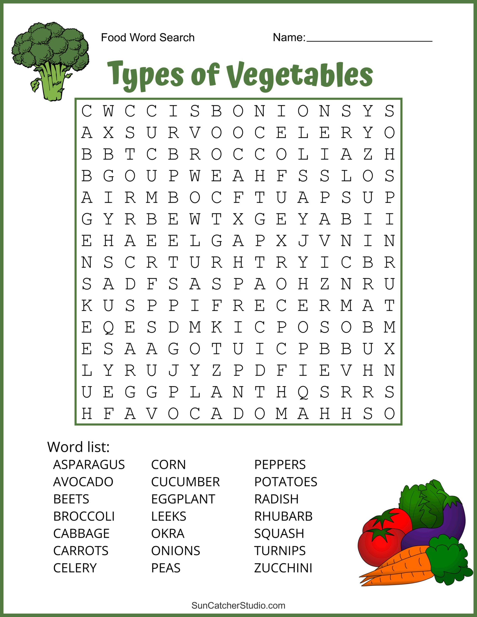 Food Word Search (Free Printable Puzzles) – Free Printables with regard to Extra Large Print Word Search Printable