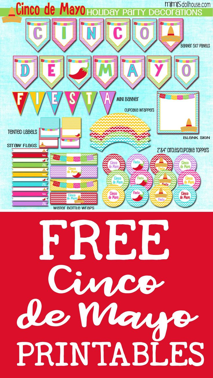 Free Cinco De Mayo Printables in Cinco De Mayo Printables Free