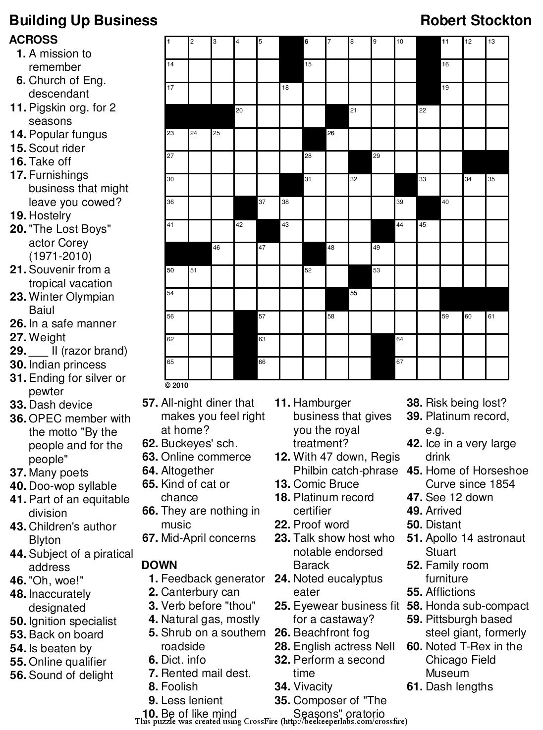 Free Printable Crossword Puzzles Usa Today - Worksheets Library throughout Crossword Puzzle Usa Today Printable