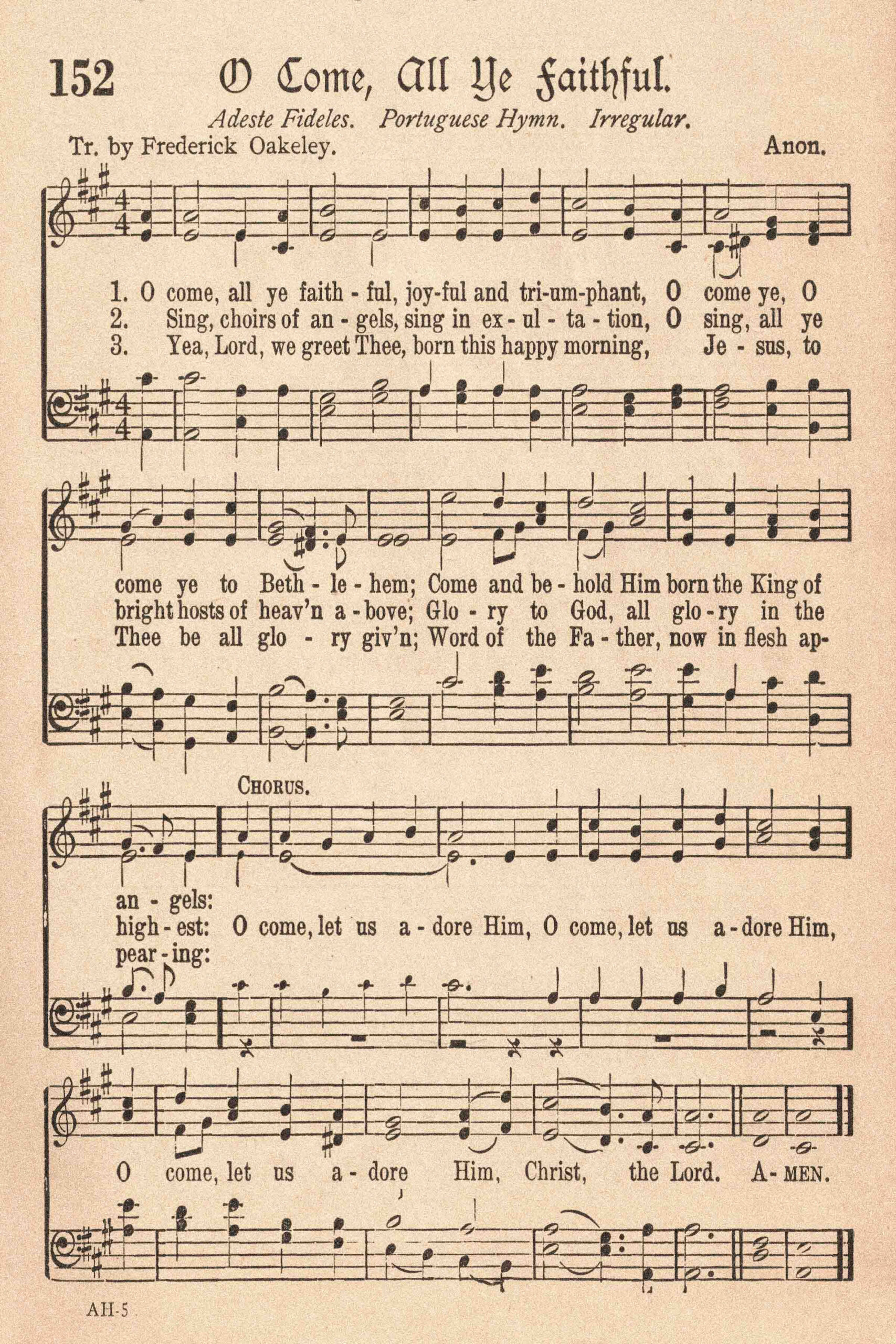 Free Printable Vintage Christmas Sheet Music Hymns • Rose Clearfield pertaining to Free Printable Christmas Carol Song Sheets