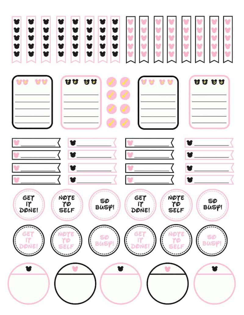 Happy Planner Free Printables For All Year - Diy Candy regarding Free Printable Planner Stickers