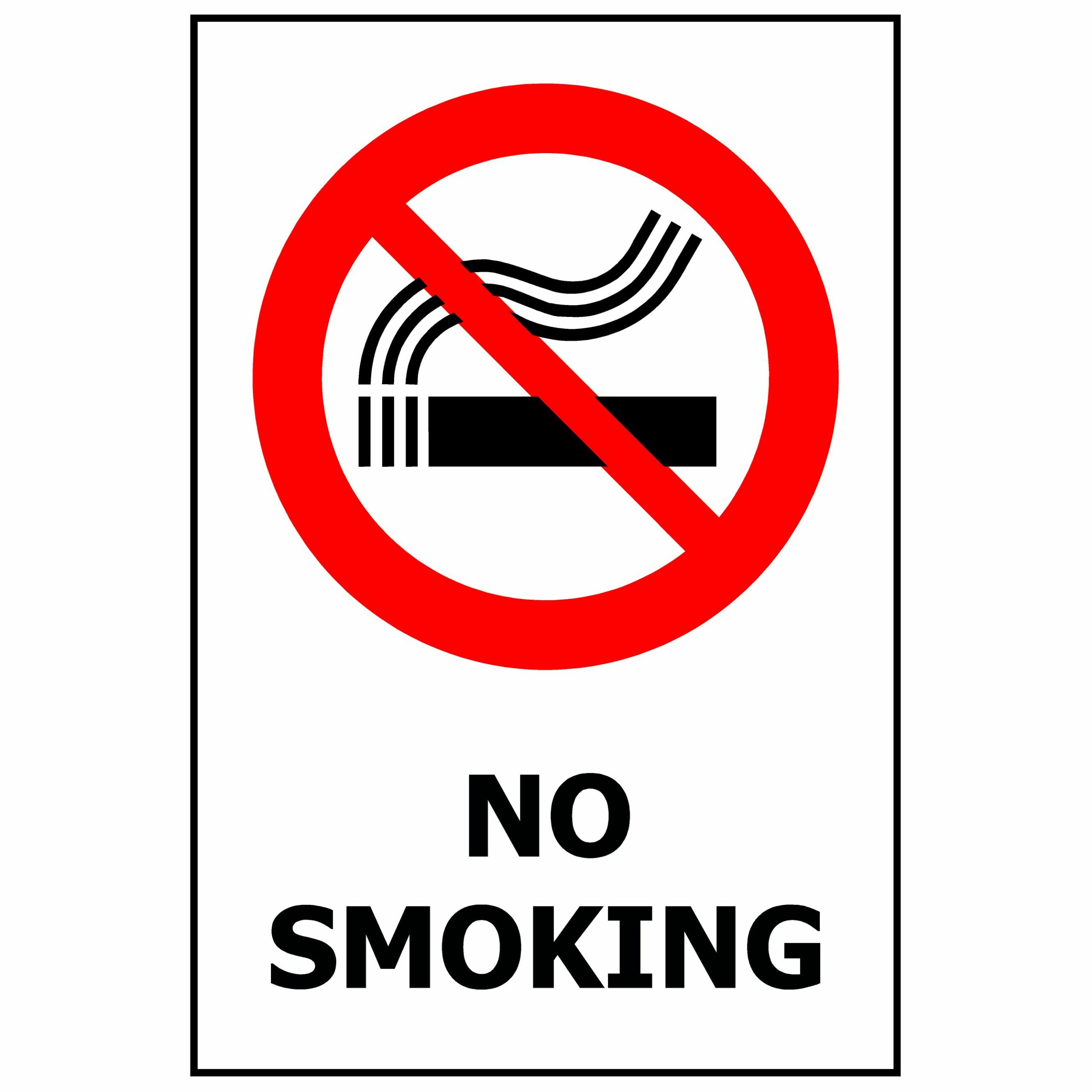 No Smoking - Safety Genius for Printable No Smoking Signs Free