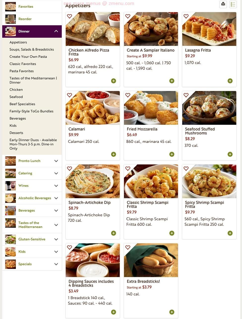 Olive Garden Menu And Prices - Worksheets Library intended for Olive Garden Printable Lunch Menu