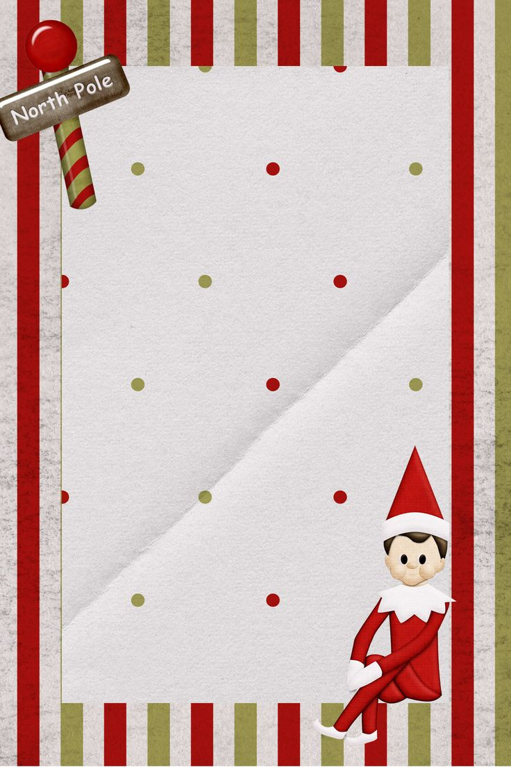 Our Elf On The Shelf Has Arrived! - Third Stop On The Right in Elf On The Shelf Paper Printable