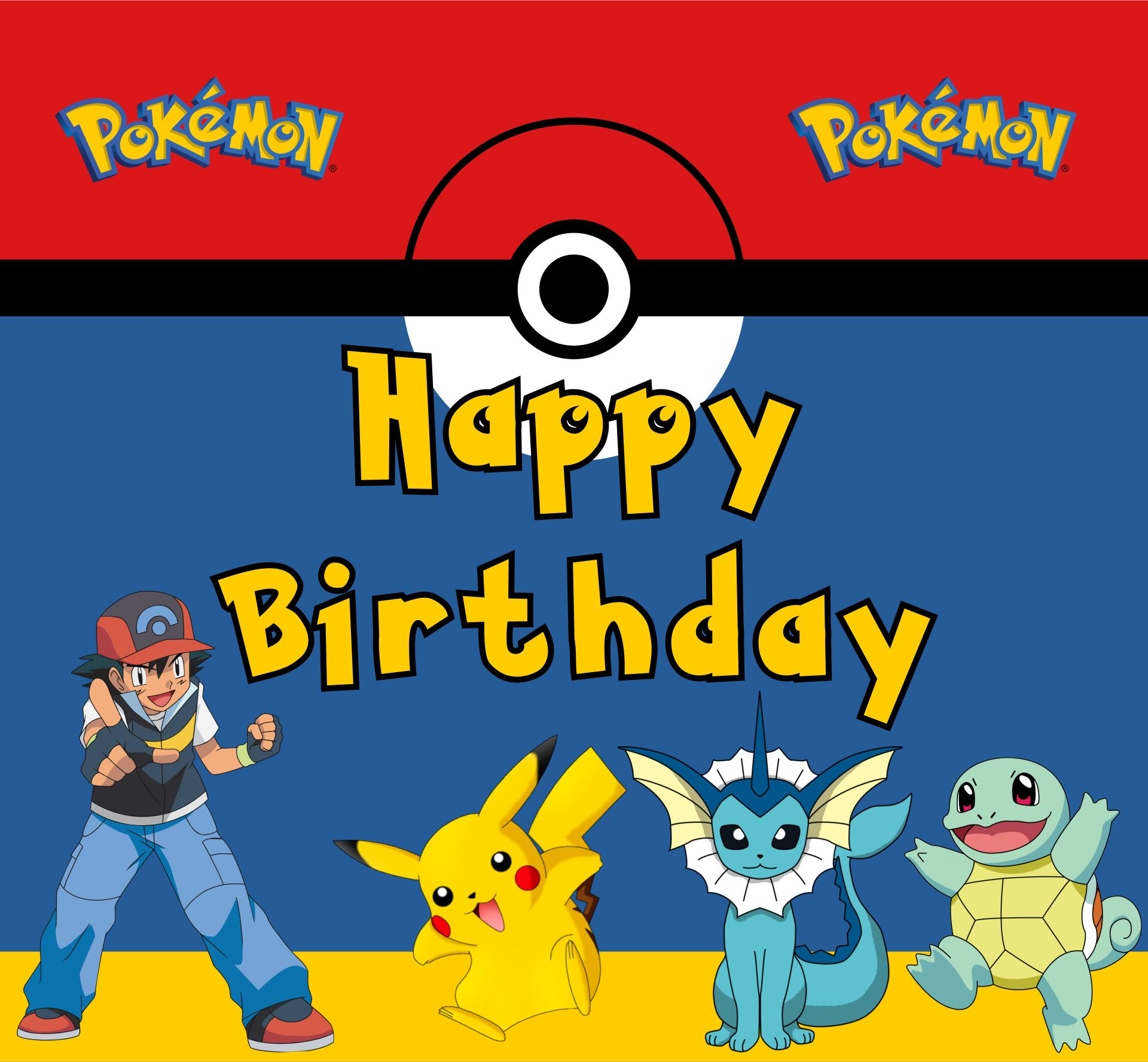 Pokemon Cards To Print - 10 Free Pdf Printables | Printablee with Pokemon Birthday Card Printable Free