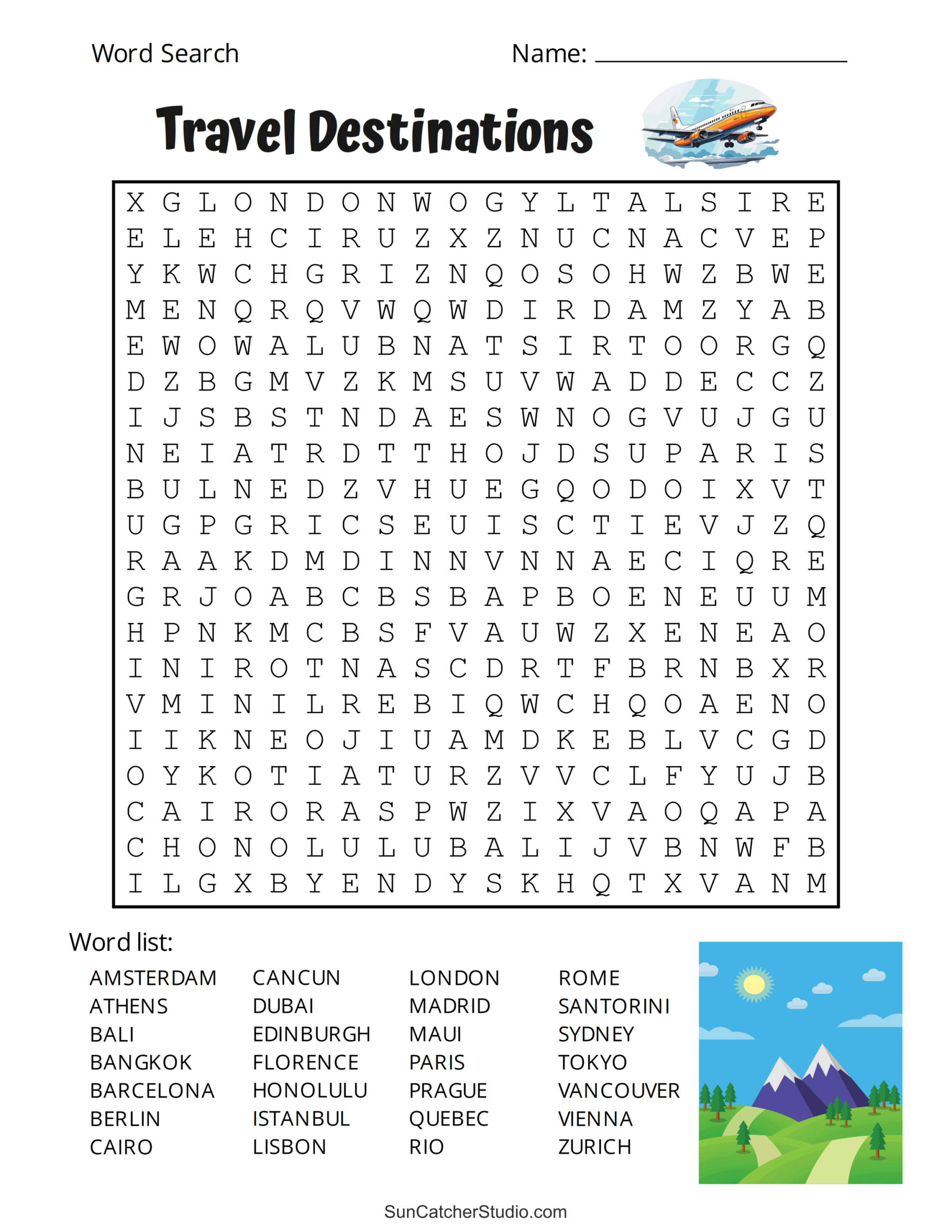 Printable Adult Word Search Puzzles (Word Find) – Free Printables in Free Printable Puzzles For Adults