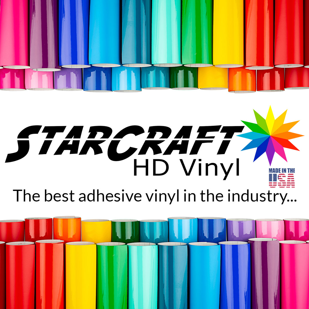 Starcraft Hd Permanent Adhesive Vinyl in Starcraft Matte Inkjet Printable Vinyl