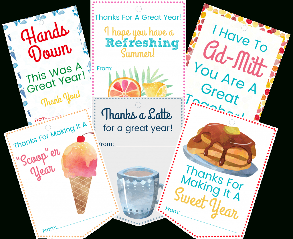 Teachers Gifts They Will Love & You Will Too – With Free Printable for End Of Year Teacher Gift Tags Free Printable